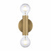 Trans Globe Imports - 22300 AG - Two Light Wall Sconce - Auburn - Antique Gold