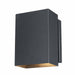 Trans Globe Imports - 51340 MB - One Light Outdoor Wall Sconce - Sidewell - Matte Black