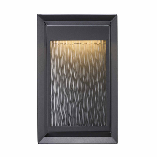 Trans Globe Imports - 51370 BK - LED Outdoor Wall Sconce - Steelwater - Black