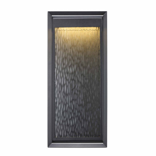 Trans Globe Imports - 51372 BK - LED Outdoor Wall Sconce - Steelwater - Black