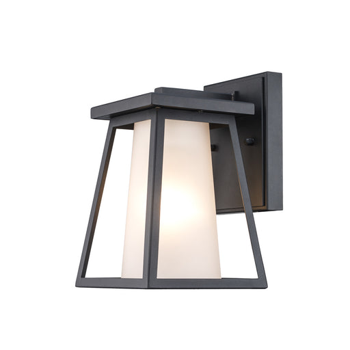 Trans Globe Imports - 51390 BK - One Light Wall Lantern - Black