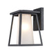 Trans Globe Imports - 51391 BK - One Light Wall Lantern - Black