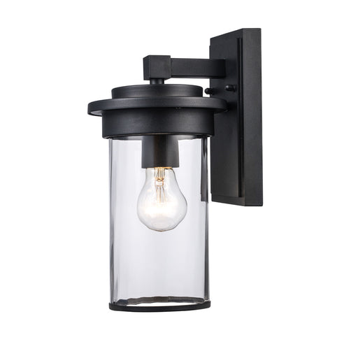 Trans Globe Imports - 51410 BK - One Light Wall Lantern - Black