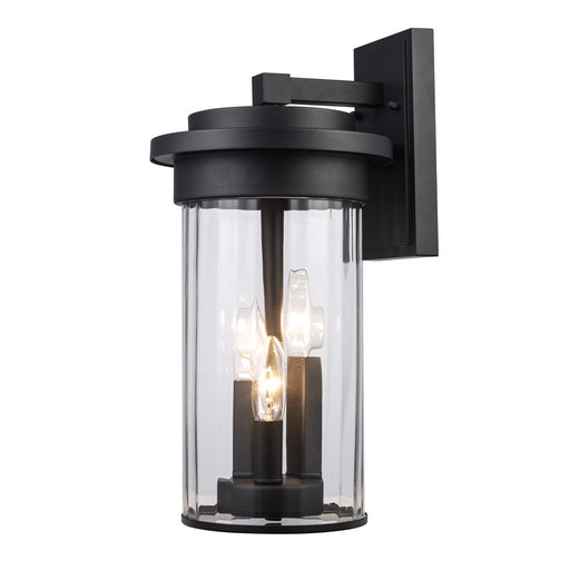 Trans Globe Imports - 51411 BK - Three Light Wall Lantern - Black