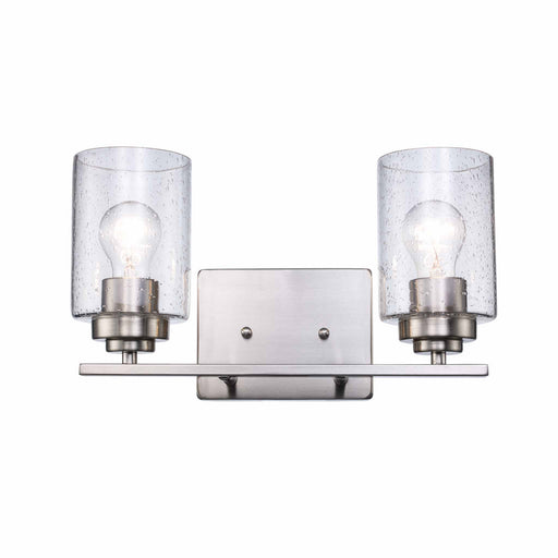 Trans Globe Imports - 80522 BN - Two Light Vanity Bar - Mod Pod - Brushed Nickel