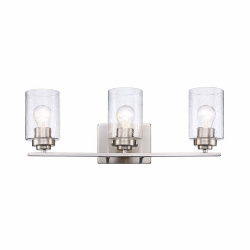 Trans Globe Imports - 80523 BN - Three Light Vanity Bar - Mod Pod - Brushed Nickel