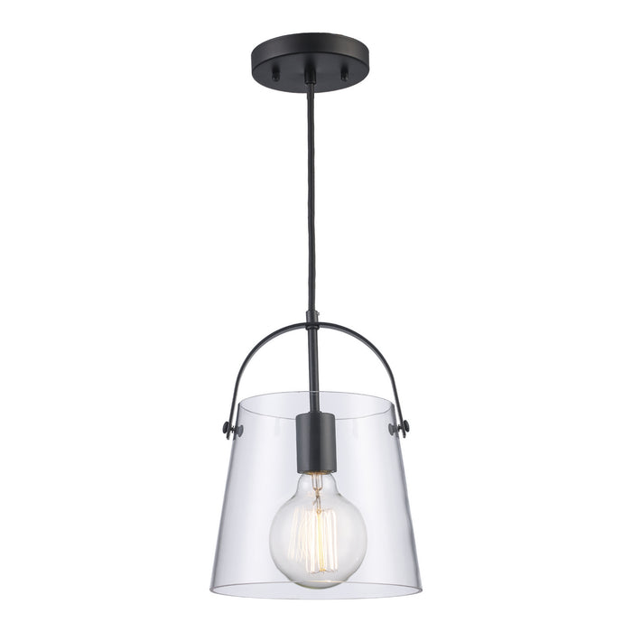 Trans Globe Imports - PND-2175 BK - One Light Mini Pendant - Curry - Black