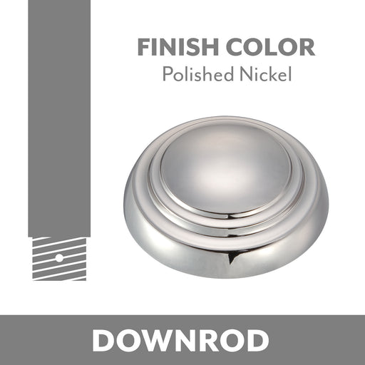 Minka Aire - DR503-PN - Ceiling Fan Downrod - Polished Nickel