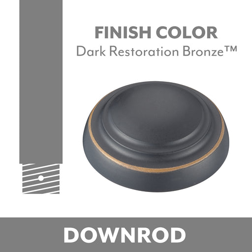 Minka Aire - DR512-DRB - Ceiling Fan Downrod - Minka Aire - Dark Restoration Bronze