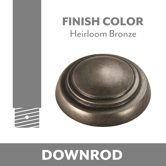 Minka Aire - DR572-HBZ - Ceiling Fan Downrod - Minka Aire - Heirloom Bronze