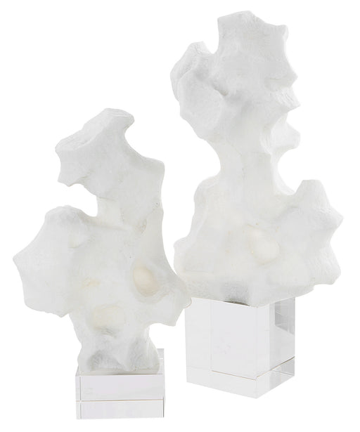 Uttermost - 18046 - Sculptures, Set/2 - Remnant - White