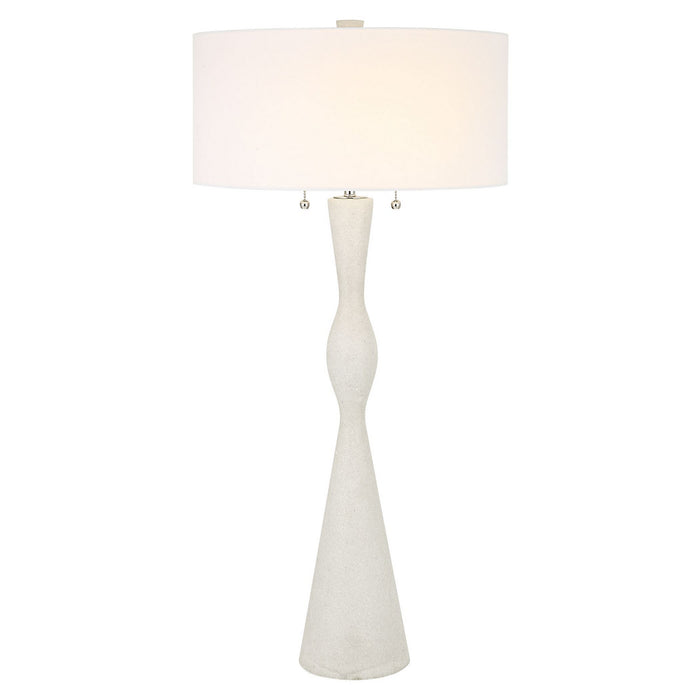 Uttermost - 30134 - Two Light Table Lamp - Sharma - Polished Nickel