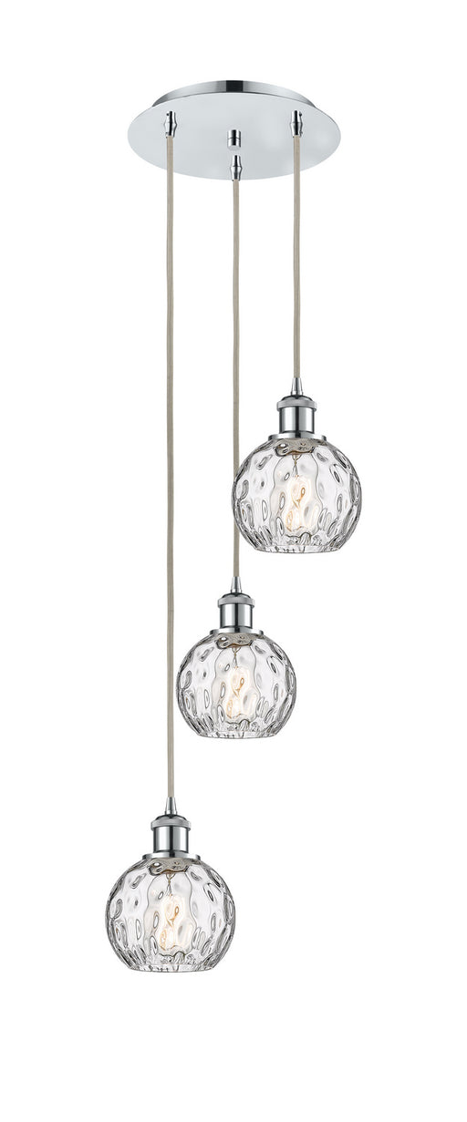 Innovations - 113B-3P-PC-G1215-6 - Three Light Pendant - Ballston - Polished Chrome