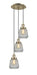Innovations - 113F-3P-AB-G142 - Three Light Pendant - Franklin Restoration - Antique Brass