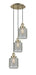 Innovations - 113F-3P-AB-G262 - Three Light Pendant - Franklin Restoration - Antique Brass