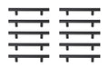 Elegant Lighting - PL400-4-MB-10PK - Bar Pull Multipack (set of 10) - Quinn - Matte Black