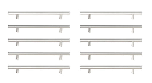 Elegant Lighting - PL400-6-NK-10PK - Bar Pull Multipack (set of 10) - Quinn - Brushed Nickel