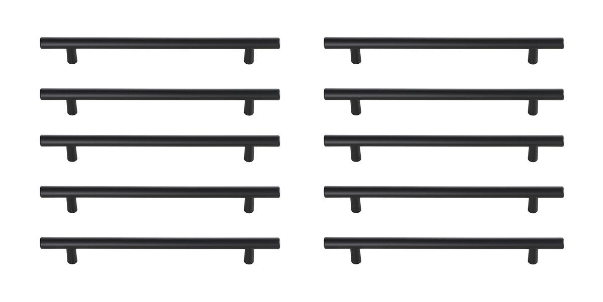 Elegant Lighting - PL400-7-MB-10PK - Bar Pull Multipack (set of 10) - Quinn - Matte Black