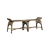 Arteriors - 5736 - Bench - Purcell - Gray Wash