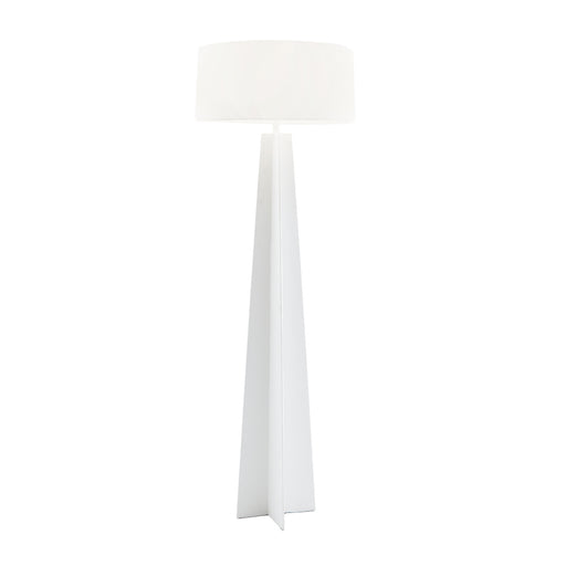 Arteriors - 76031-703 - One Light Floor Lamp - Palisades - White Gesso