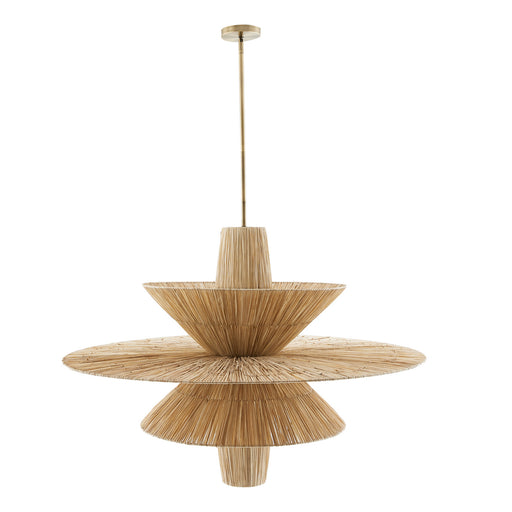 Arteriors - 85037 - One Light Chandelier - Shay - Natural
