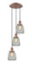 Innovations - 113F-3P-AC-G142 - Three Light Pendant - Franklin Restoration - Antique Copper