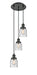 Innovations - 113F-3P-BK-G54 - Three Light Pendant - Franklin Restoration - Matte Black