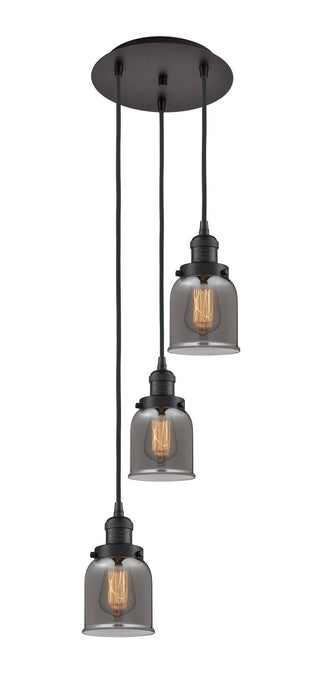 Innovations - 113F-3P-OB-G53 - Three Light Pendant - Franklin Restoration - Oil Rubbed Bronze