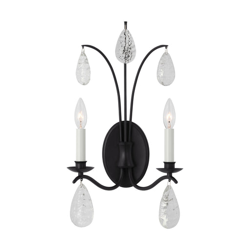 Visual Comfort Studio - CW1292AI - Two Light Wall Sconce - Shannon - Aged Iron