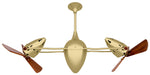 Matthews Fan Company - AR-BRBR-WD - 48``Ceiling Fan - Ar Ruthiane - Brushed Brass