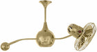 Matthews Fan Company - B2K-PB-MTL - 40``Ceiling Fan - Brisa 2000 - Polished Brass
