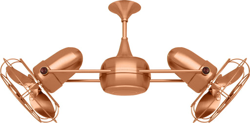 Matthews Fan Company - DD-BRCP-MTL - 36``Ceiling Fan - Duplo-Dinamico - Brushed Copper
