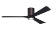 Matthews Fan Company - IR3HLK-BB-BK-60 - 60``Ceiling Fan - Irene - Brushed Bronze