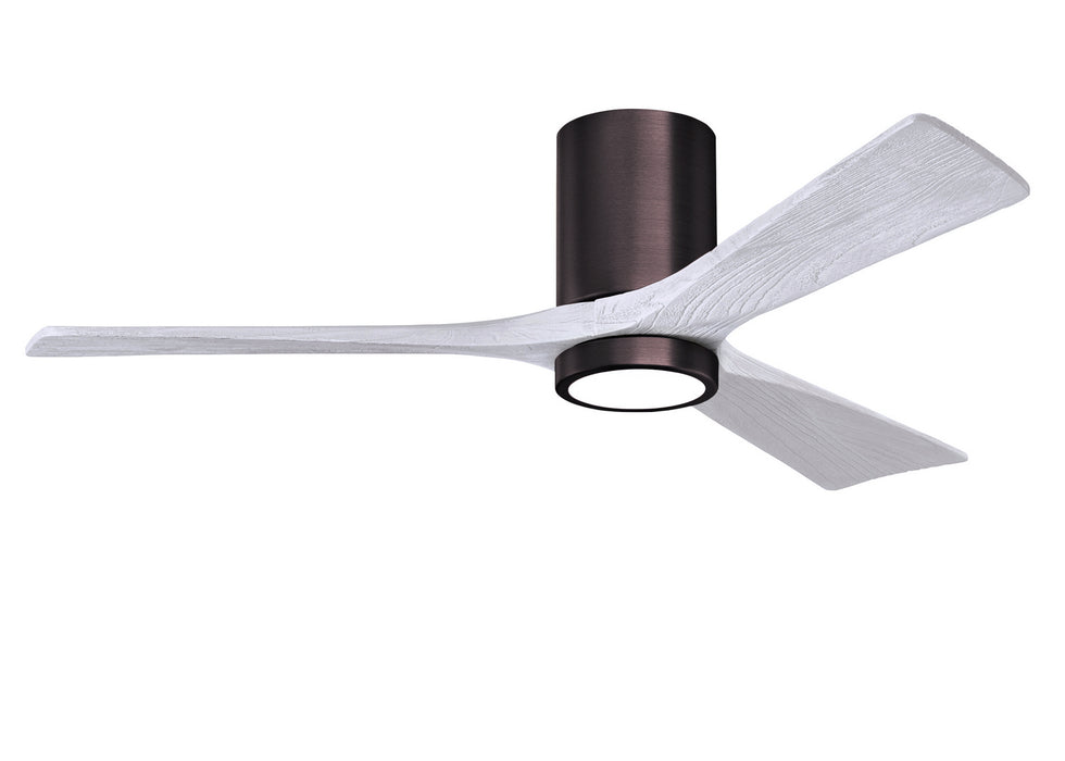 Matthews Fan Company - IR3HLK-BB-MWH-52 - 52``Ceiling Fan - Irene - Brushed Bronze