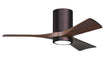 Matthews Fan Company - IR3HLK-BB-WA-42 - 42``Ceiling Fan - Irene - Brushed Bronze