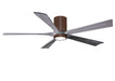 Matthews Fan Company - IR5HLK-WN-BW-60 - 60``Ceiling Fan - Irene - Walnut Tone
