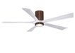 Matthews Fan Company - IR5HLK-WN-MWH-60 - 60``Ceiling Fan - Irene - Walnut Tone