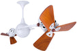 Matthews Fan Company - IV-WH-WD - 53``Ceiling Fan - Italo Ventania - Gloss White
