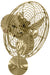 Matthews Fan Company - MP-PB-MTL - 19``Wall Fan - Michelle Parede - Polished Brass