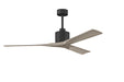 Matthews Fan Company - NK-BK-GA-60 - 60``Ceiling Fan - Nan - Matte Black