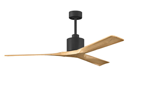 Matthews Fan Company - NK-BK-LM-60 - 60``Ceiling Fan - Nan - Matte Black