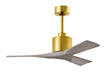 Matthews Fan Company - NK-BRBR-GA-42 - 42``Ceiling Fan - Nan - Brushed Brass