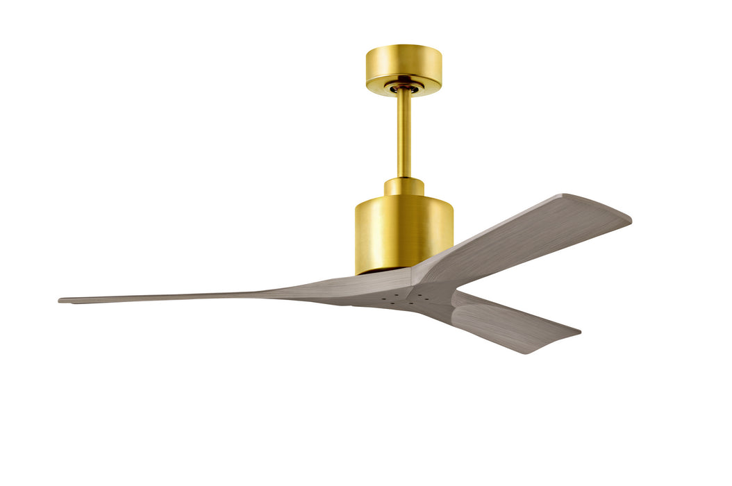 Matthews Fan Company - NK-BRBR-GA-52 - 52``Ceiling Fan - Nan - Brushed Brass