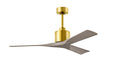 Matthews Fan Company - NK-BRBR-GA-52 - 52``Ceiling Fan - Nan - Brushed Brass