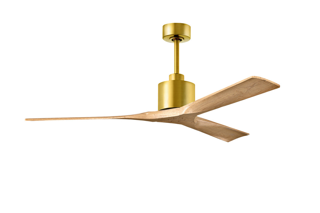 Matthews Fan Company - NK-BRBR-LM-60 - 60``Ceiling Fan - Nan - Brushed Brass