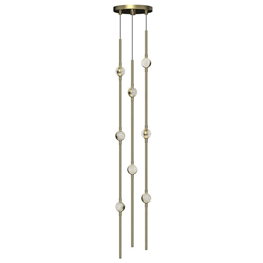 Sonneman - 2161.38C-S - LED Pendant - Satin Brass