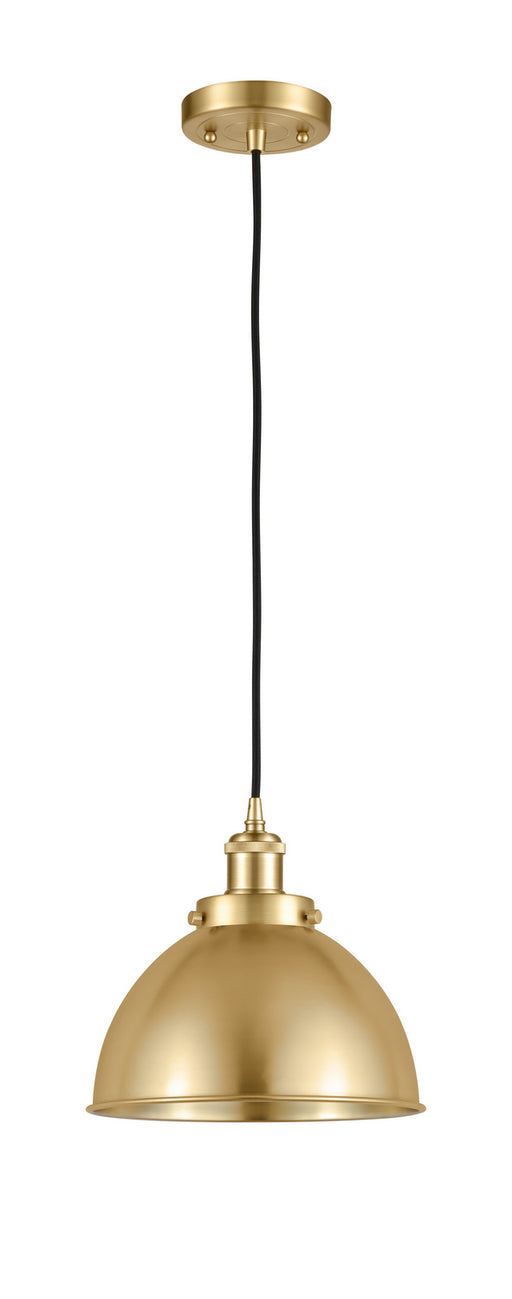 Innovations - 916-1P-SG-MFD-10-SG-LED - LED Mini Pendant - Ballston Urban - Satin Gold