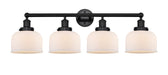 Innovations - 616-4W-BK-G71 - Four Light Bath Vanity - Edison - Matte Black