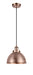 Innovations - 916-1P-AC-MFD-10-AC-LED - LED Mini Pendant - Ballston Urban - Antique Copper