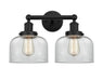Innovations - 616-2W-BK-G72 - Two Light Bath Vanity - Edison - Matte Black